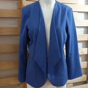 ALFANI Women's Blazer Jacket Blue Size 10 New